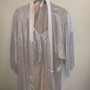 Victoria Secret Shimmery robe with top
